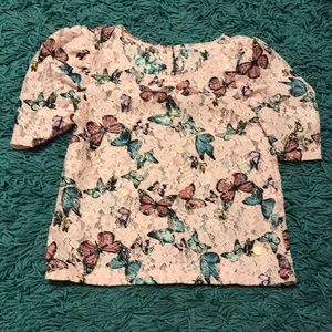 Justice Lace Blouse Size 8